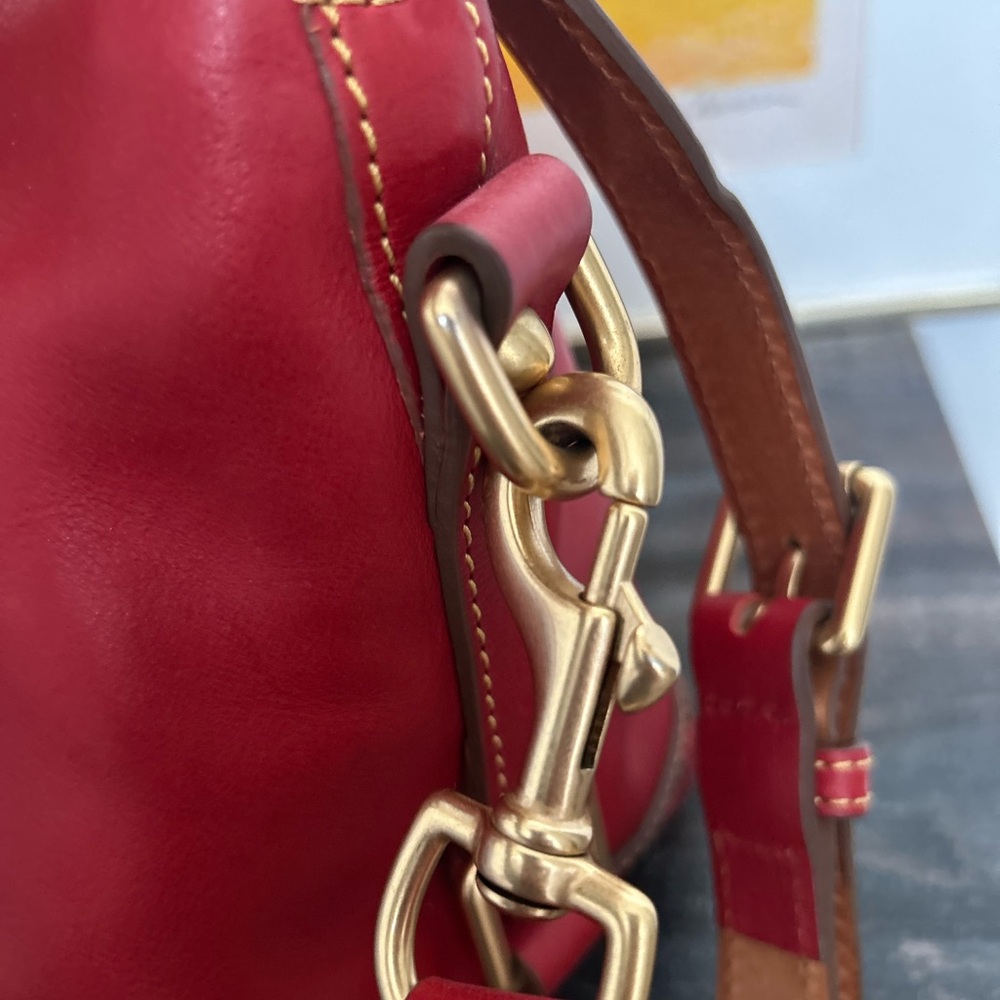 Dooney & Bourke Florentine Front Pocket Domed Satchel - Picture 4 of 8